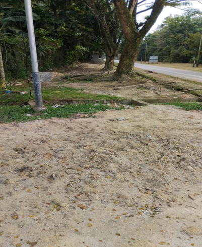 Perapihan Bekas Galian Kabel TM dan FO area SQ 16