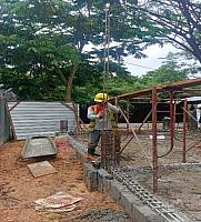 Pengecoran Sloof Pondasi Main Substation