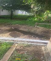 Penimbunan dan Perapihan galian kabel TM dan FO area Simulator