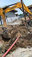 Penimbunan Kabel TM dari Power House SQ12