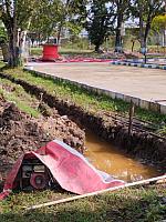 Penarikan Kabel TM dan Borring untuk jalur Kabel TM SQ 12 ke New SKATEK 45