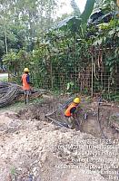 Penarikan Kabel FO area SQ 16